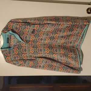 Southern Marsh Dorado Fleece Pullover Aztec Ikat